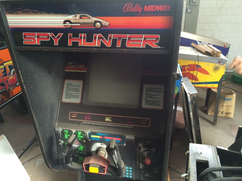 Vds Spy Hunter Deluxe Bally Midway Arcade Cabinet Neo Arcadia