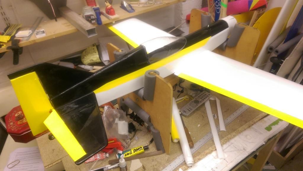 Here's my electric modified version all ready to maiden