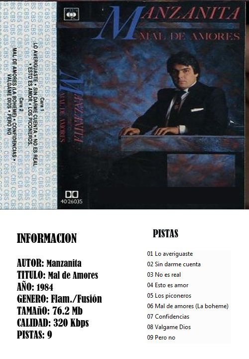 Mal de amores zpse8db12ba - Manzanita - Mal de Amores [1984] mp3