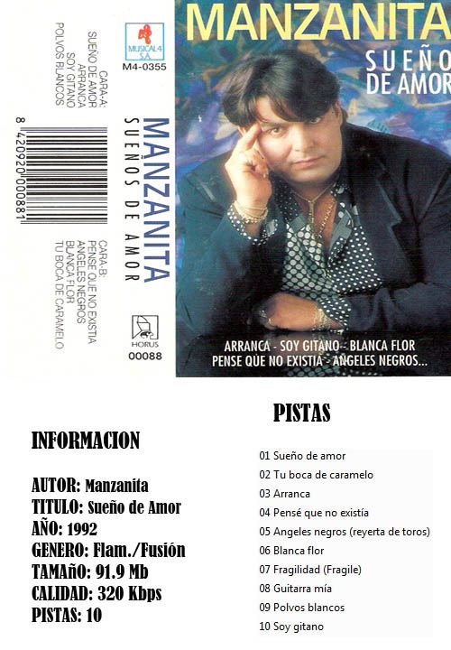 Suentildeo de amor zpsccf3f08c - Manzanita - Sueño de Amor [1992] mp3