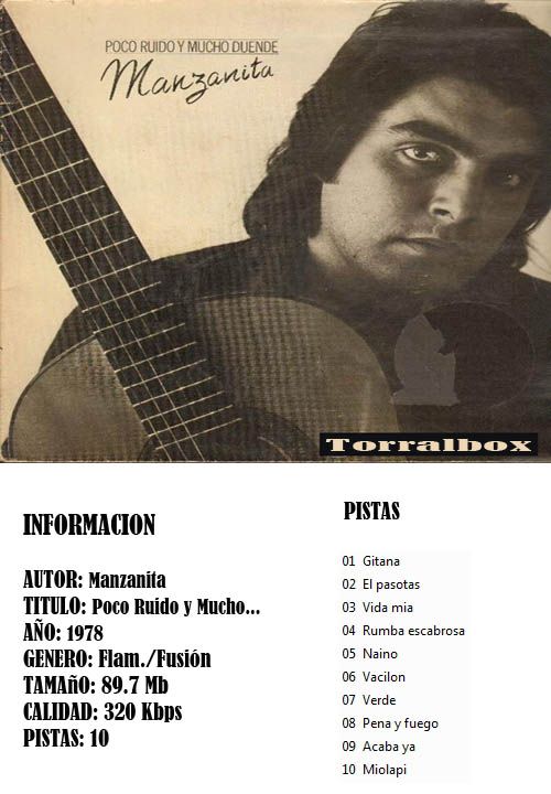 pocoruidoymuchoduende zpse4b786a8 - Manzanita - Poco Ruido y Mucho Duende [1978] mp3