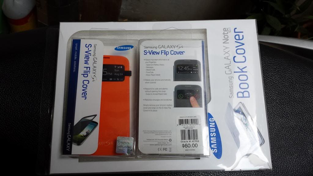 Chính hãng OEM Samsung S-View Flip Cover Galaxy S4