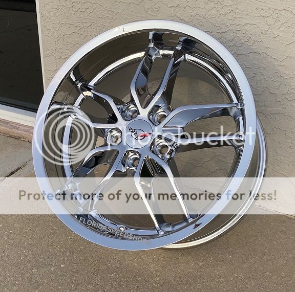 FS (For Sale) **New Release Chrome C7 Z51 Deep Dish Style Wheels For