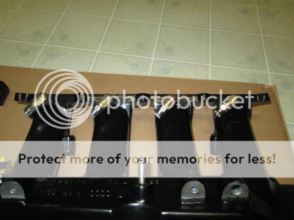 Direct Port Water/Meth setup AWP manifold billet injector cups | VW ...