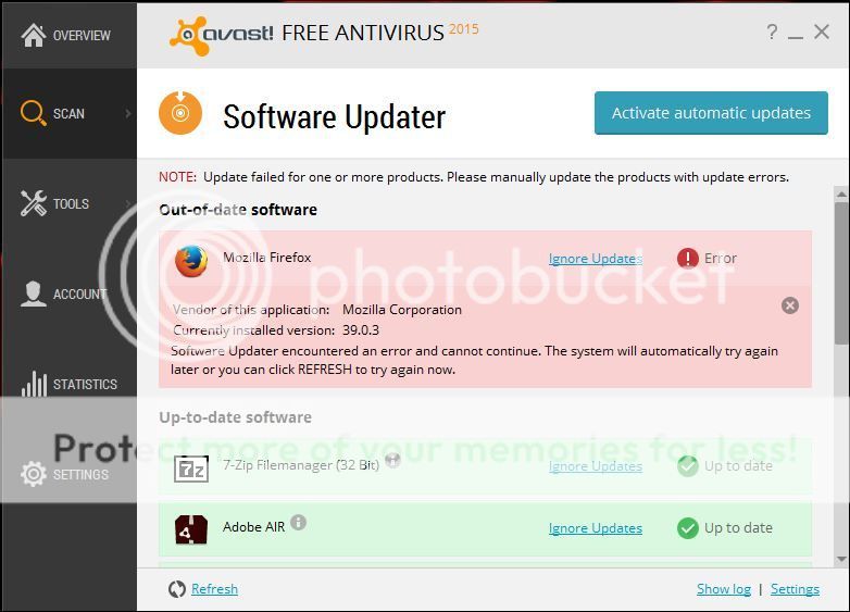 avast free antivirus firefox