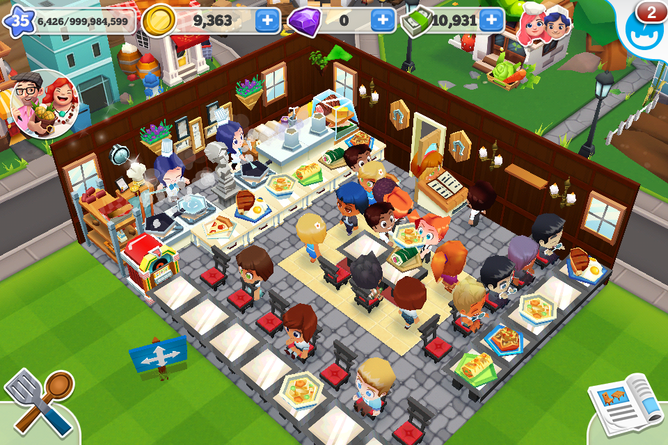  Restaurant  Story2 game  play tips tricks and some pics 