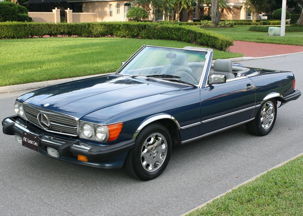 86 Mercedes 560SL blue002_zps4vsnfoai.jpg Photo by classicsllc6 ...