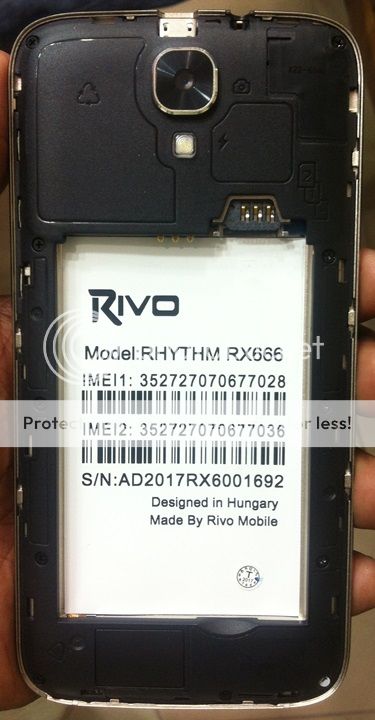 Rivo RHYTHM RX666 MT6580 6.0 Clone Smartphone Flash File