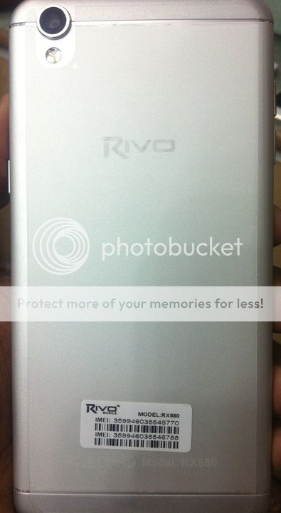 Rivo RX880 MT6580 5.1 Smartphone Flash File